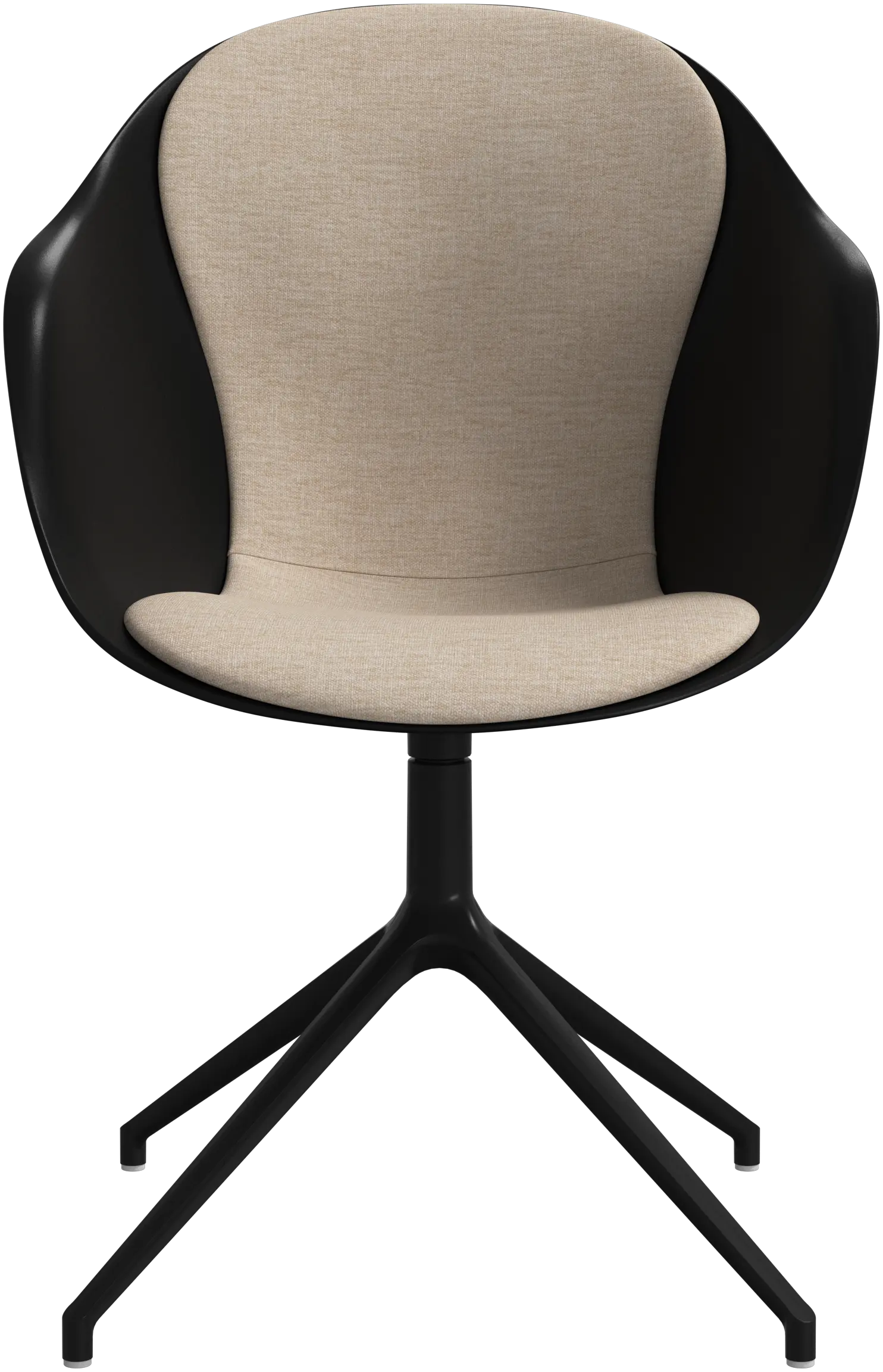 BoConcept］ADELAIDE /ライトグレーファブリック・キャスター付